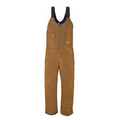 12 Oz. Duck Bib Overall w/ Hip Length Zipper